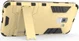 Samsung Galaxy A8 (2018) Hybride Hoesje met stand Goud afbeelding 2