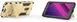 Samsung Galaxy A8 (2018) Hybride Hoesje met stand Goud afbeelding 6
