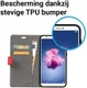 Huawei P Smart Hoesje met Kaarthouder Rood afbeelding 4
