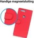 Huawei P Smart Hoesje met Kaarthouder Rood afbeelding 5