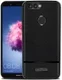 Huawei P Smart Rugged Armor Brushed TPU Hoesje Zwart afbeelding 1