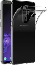 Samsung Galaxy S9 Plus Hoesje Dun TPU Back Cover Transparant afbeelding
