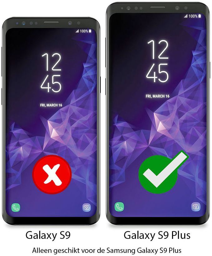 Samsung Galaxy S9 Plus Hoesje Dun TPU Back Cover Transparant afbeelding 5