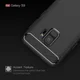 Samsung Galaxy S9 Geborsteld TPU Hoesje Rood afbeelding 4