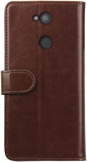 Rosso Element Sony Xperia L2 Hoesje Book Cover Bruin afbeelding 4