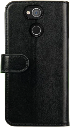 Rosso Element Sony Xperia XA2 Hoesje Book Cover Zwart afbeelding 2
