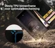 Rosso Element Sony Xperia XA2 Hoesje Book Cover Zwart afbeelding 6