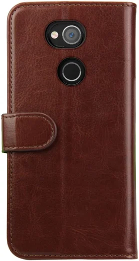 Rosso Element Sony Xperia XA2 Ultra Hoesje Book Cover Bruin afbeelding 4