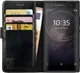 Rosso Element Sony Xperia XA2 Ultra Hoesje Book Cover Zwart afbeelding 1