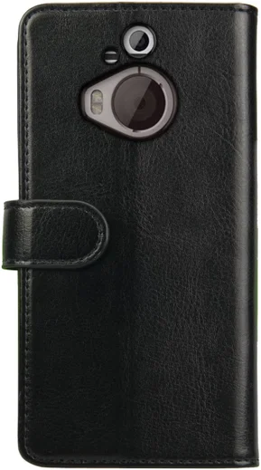 Rosso Element HTC One M9 Hoesje Book Cover Zwart afbeelding 4