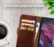 Rosso Element Motorola Moto X4 Hoesje Book Cover Bruin afbeelding 9