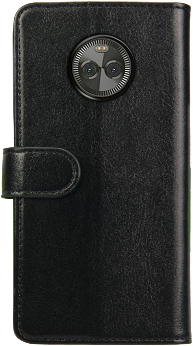 Rosso Element Motorola Moto X4 Hoesje Book Cover Zwart afbeelding 4