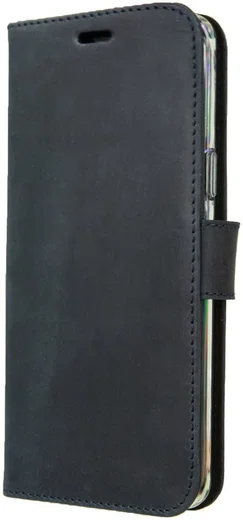 Valenta Galaxy S9 Classic Hoesje Echt Leer Book Case Vintage Blauw afbeelding 4