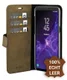 Valenta Galaxy A8 2018 Classic Hoesje Leer Book Case Vintage Bruin afbeelding 1