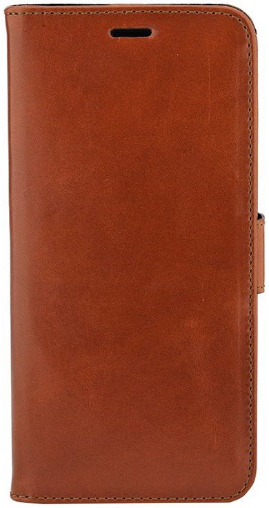 Valenta Galaxy A8 2018 Classic Hoesje Leer Book Case Bruin afbeelding 4