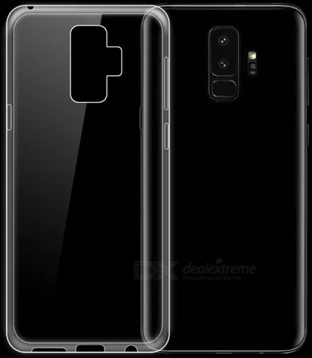 Samsung Galaxy S9 Plus Sterk Transparant Hoesje afbeelding 2