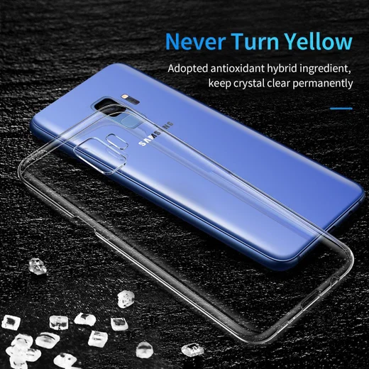 Samsung Galaxy S9 Sterk Transparant Hoesje afbeelding 2