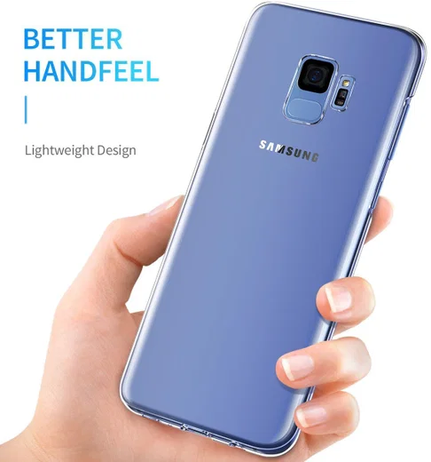 Samsung Galaxy S9 Sterk Transparant Hoesje afbeelding 3