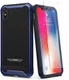 Spigen Reventon Hoesje Apple iPhone X Metallic Blue afbeelding 1
