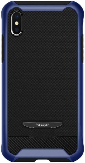 Spigen Reventon Hoesje Apple iPhone X Metallic Blue afbeelding 8