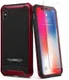Spigen Reventon Hoesje Apple iPhone X Metallic Red afbeelding 1