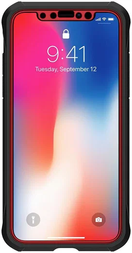 Spigen Reventon Hoesje Apple iPhone X Metallic Red afbeelding 9