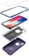 Spigen Pro Guard Hoesje Apple iPhone X Deep Purple afbeelding 2