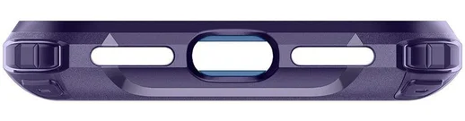Spigen Pro Guard Hoesje Apple iPhone X Deep Purple afbeelding 3
