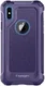 Spigen Pro Guard Hoesje Apple iPhone X Deep Purple afbeelding 6