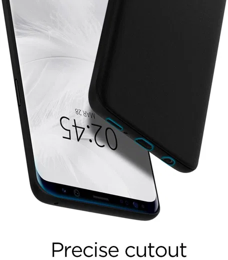 Spigen AirSkin Hoesje Samsung Galaxy S9 Zwart afbeelding 8