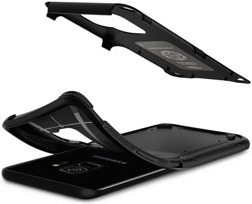 Spigen Hybrid Armor Hoesje Samsung Galaxy S9 Black afbeelding 4
