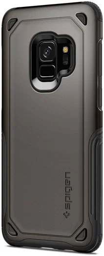 Spigen Hybrid Armor Hoesje Samsung Galaxy S9 Gunmetal afbeelding 5