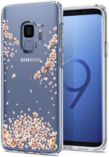 Spigen Liquid Crystal Samsung Galaxy S9 Hoesje Blossom Crystal Clear afbeelding 1