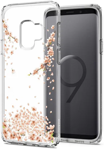 Spigen Liquid Crystal Samsung Galaxy S9 Hoesje Blossom Crystal Clear afbeelding 17