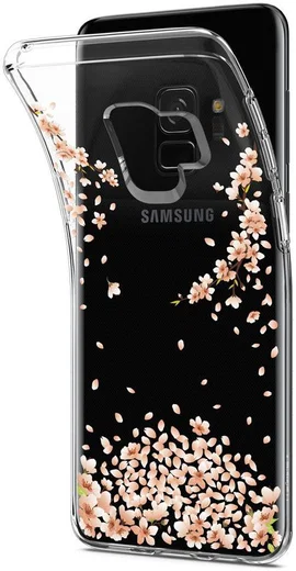 Spigen Liquid Crystal Samsung Galaxy S9 Hoesje Blossom Crystal Clear afbeelding 12
