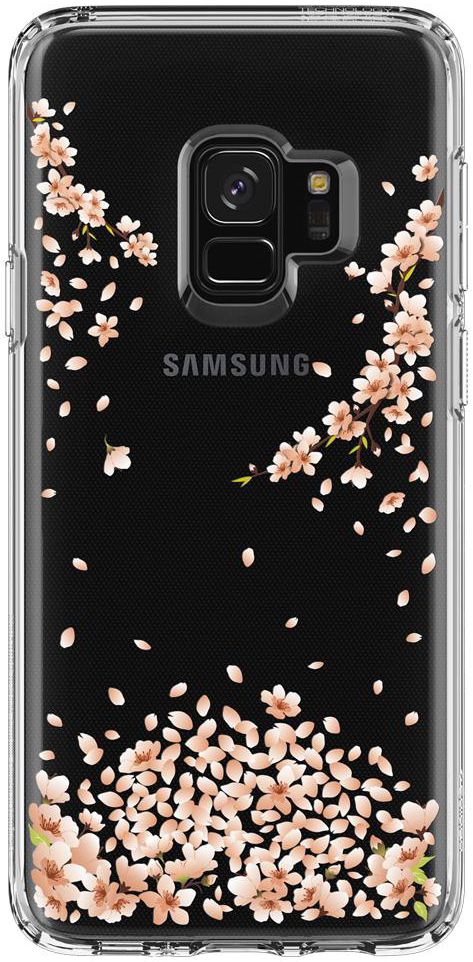 Spigen Liquid Crystal Samsung Galaxy S9 Hoesje Blossom Crystal Clear afbeelding 14