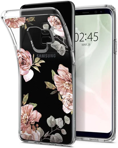 Spigen Liquid Crystal Blossom Hoesje Samsung Galaxy S9 Flower afbeelding 16