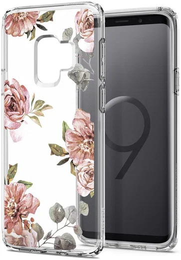 Spigen Liquid Crystal Blossom Hoesje Samsung Galaxy S9 Flower afbeelding 17