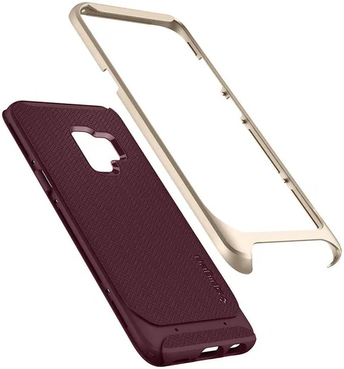 Spigen Neo Hybrid Hoesje Samsung Galaxy S9 Burgundy afbeelding 4
