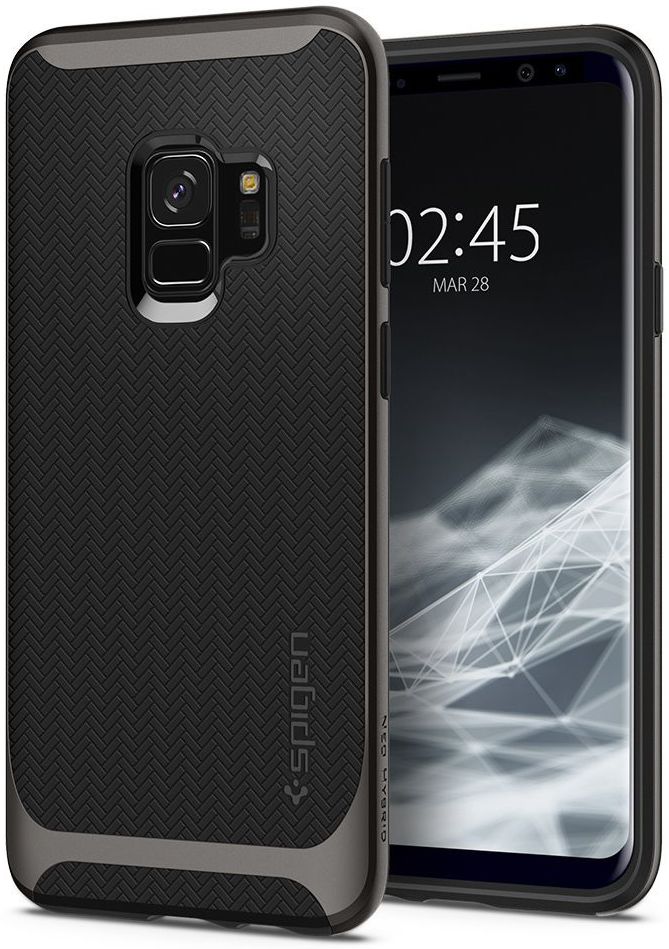 Spigen Neo Hybrid Hoesje Samsung Galaxy S9 Gunmetal afbeelding 1