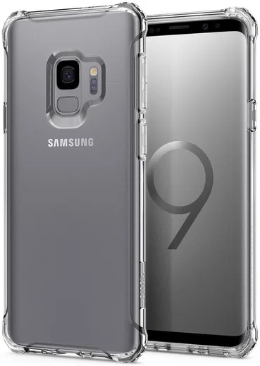 Spigen Rugged Crystal Hoesje Samsung Galaxy S9 Transparant afbeelding 18