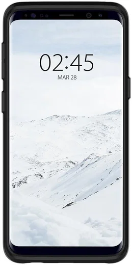 Spigen Slim Armor Hoesje met Kaarthouder Samsung Galaxy S9 Gunmetal afbeelding 8