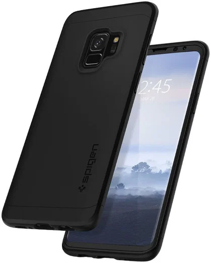 Spigen Thin Fit 360 Hoesje Samsung Galaxy S9 Black afbeelding 2