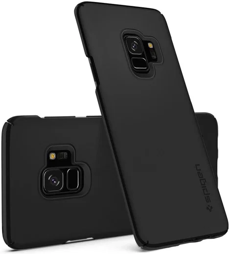 Spigen Thin Fit Hoesje Samsung Galaxy S9 Black afbeelding 2