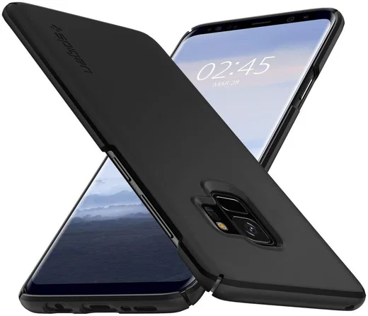 Spigen Thin Fit Hoesje Samsung Galaxy S9 Black afbeelding 4