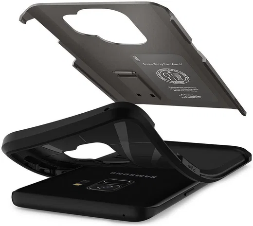 Spigen Tough Armor Hoesje Samsung Galaxy S9 Gunmetal afbeelding 2