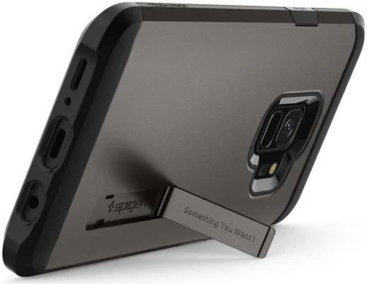 Spigen Tough Armor Hoesje Samsung Galaxy S9 Gunmetal afbeelding 4
