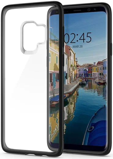 Spigen Ultra Hybrid Hoesje Samsung Galaxy S9 Matte Black afbeelding 2