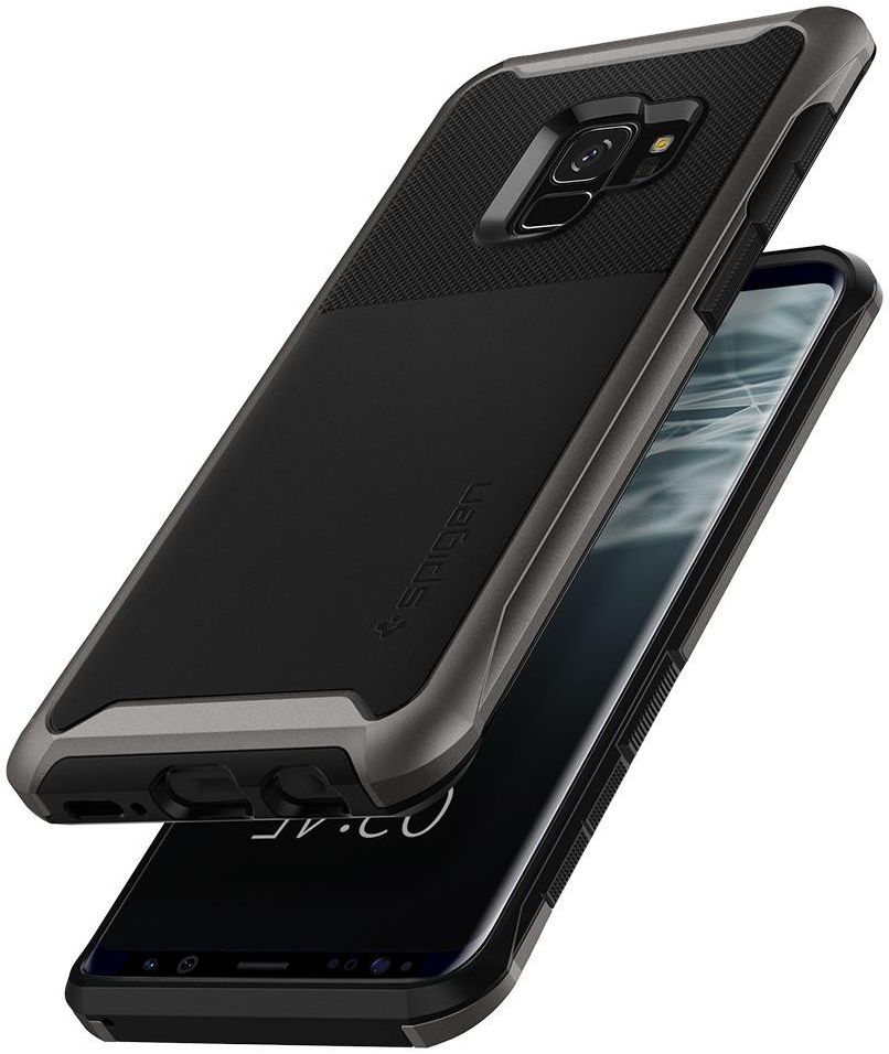 Spigen Neo Hybrid Urban Hoesje Samsung Galaxy S9 Gunmetal afbeelding 2