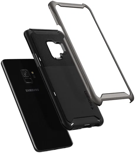 Spigen Neo Hybrid Urban Hoesje Samsung Galaxy S9 Gunmetal afbeelding 4